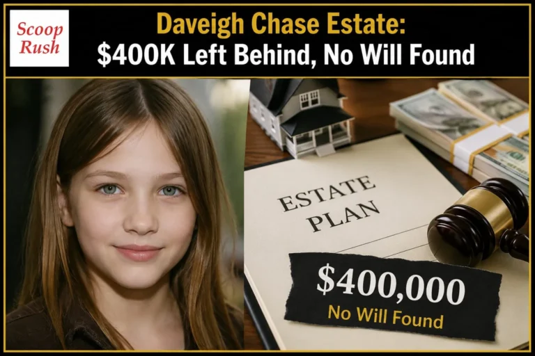 Daveigh Chase Estate: $400K Left Behind, No Will Found