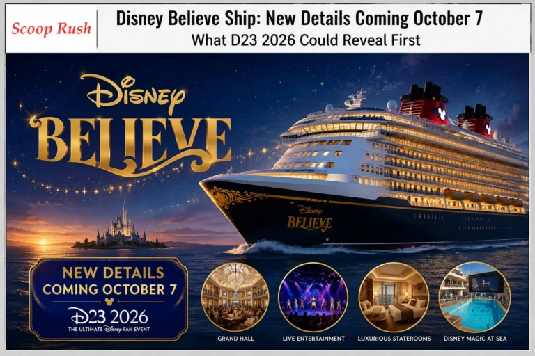Disney Believe Ship: New Details Coming October 7 What D23 2026 Could Reveal First