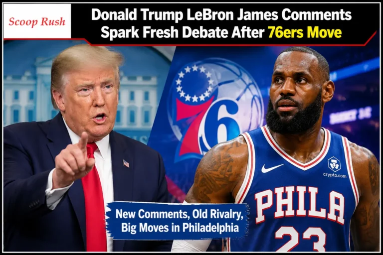 Donald Trump LeBron James Comments Spark Fresh Debate After 76ers Move