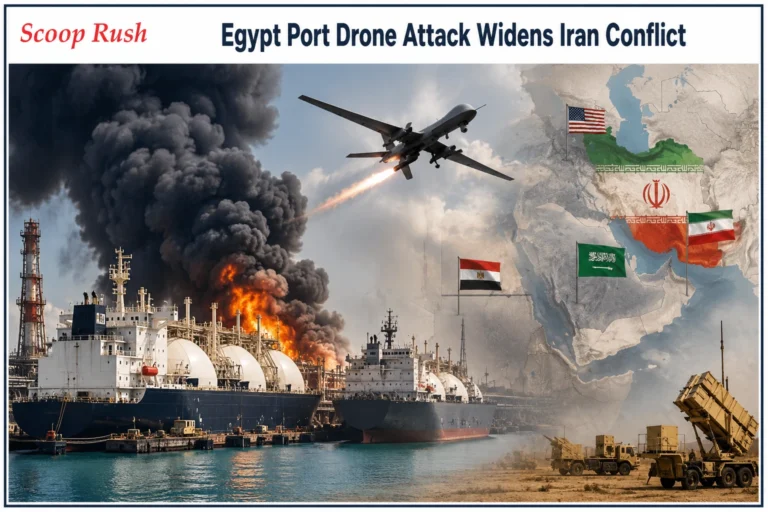 Why Did the Egypt Port Drone Attack Escalate the US-Iran Conflict? 