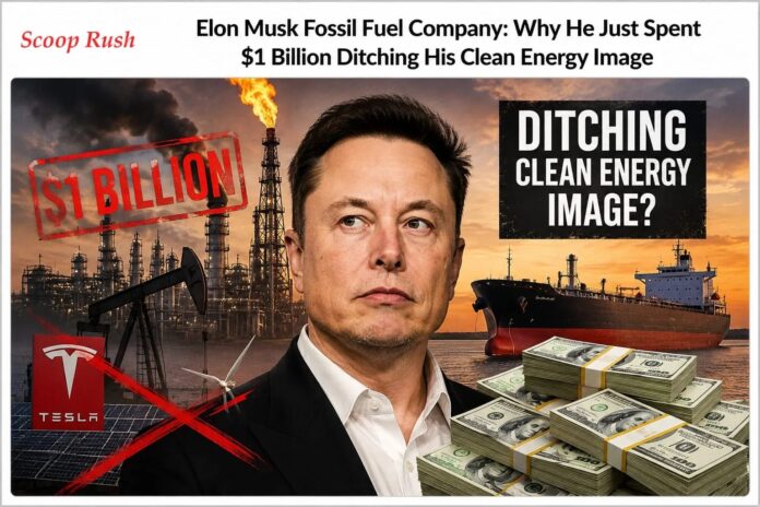 Elon Musk Fossil Fuel Company: Why He Just Spent $1 Billion Ditching His Clean Energy Image