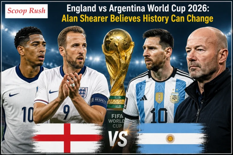 England vs Argentina World Cup 2026: Alan Shearer Believes History Can Change