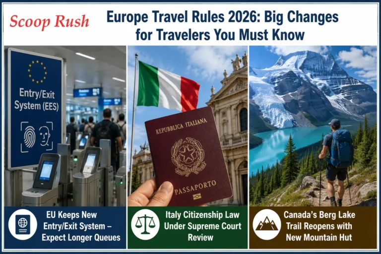 Europe Travel Rules 2026: Major Changes Every Traveler Should Know