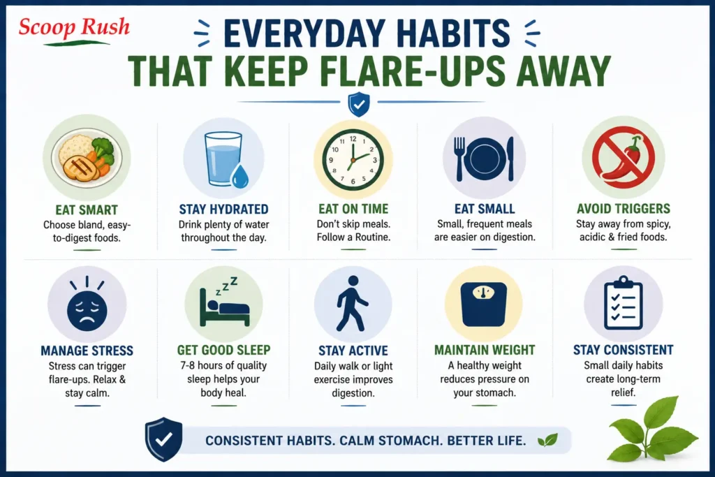 Everyday Habits That Keep Flare-Ups Away |scooprush