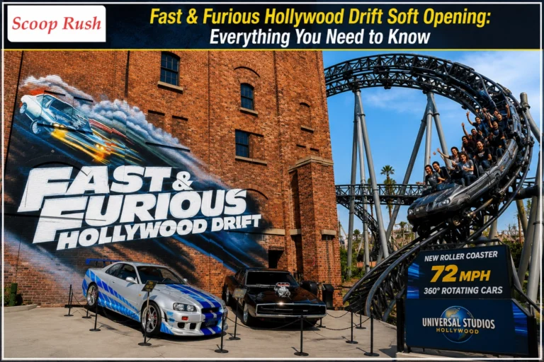 Fast & Furious Hollywood Drift Soft Opening: Everything You Need to Know