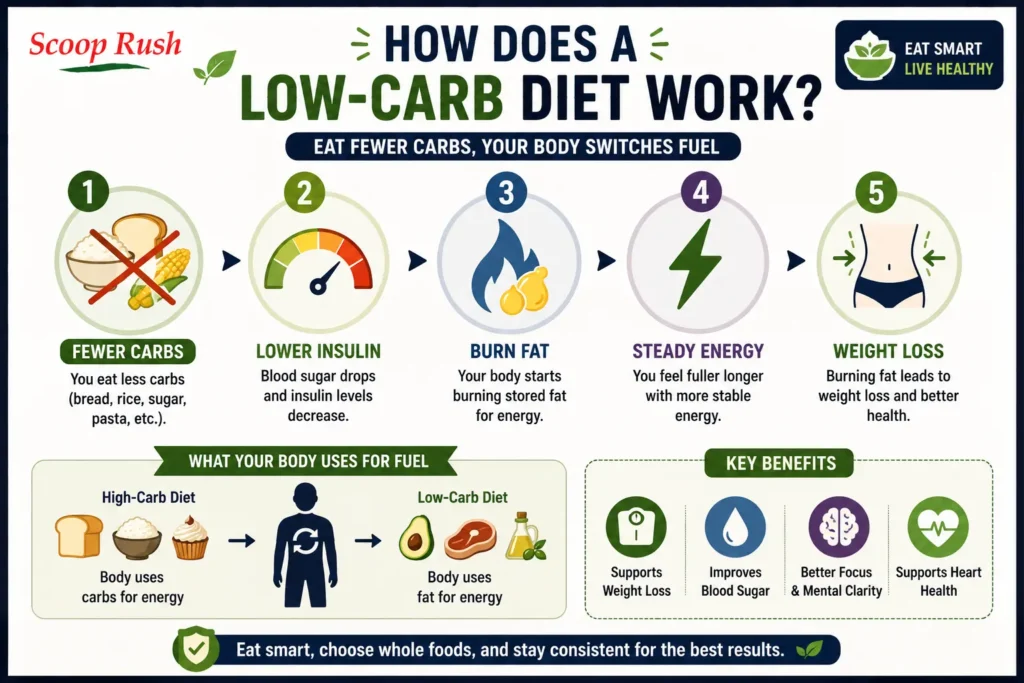 How Does a Low-Carb Diet Work? |scooprush