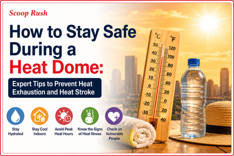 How to Stay Safe During a Heat Dome: Expert Tips to Prevent Heat Exhaustion and Heat Stroke