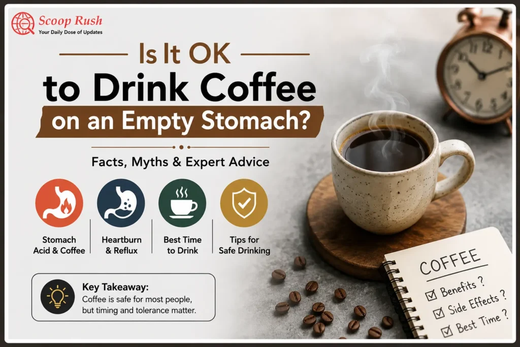 Is It OK to Drink Coffee on an Empty Stomach |scooprush