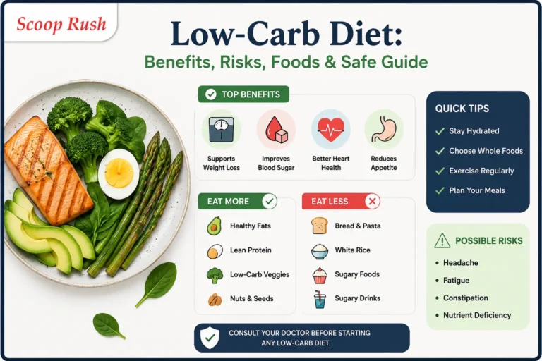 Low-Carb Diet: Benefits, Risks, Foods, and How to Do It Safely
