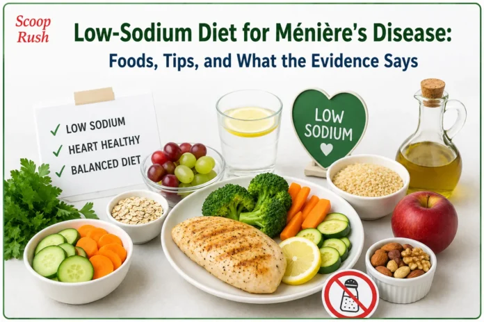 Low-Sodium Diet for Ménière's Disease: Foods, Tips, and What the Evidence Says