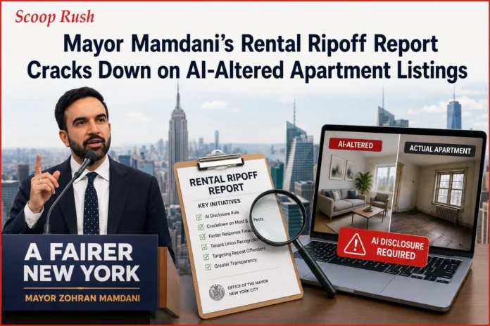 Mayor Mamdani's Rental Ripoff Report Cracks Down on AI-Altered Apartment Listings