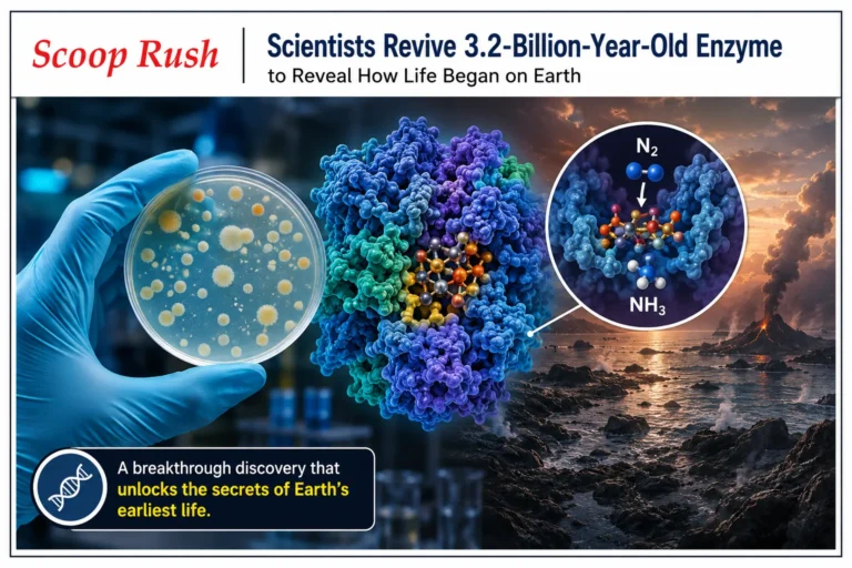 Scientists Revive 3.2-Billion-Year-Old Enzyme to Reveal How Life Began on Earth