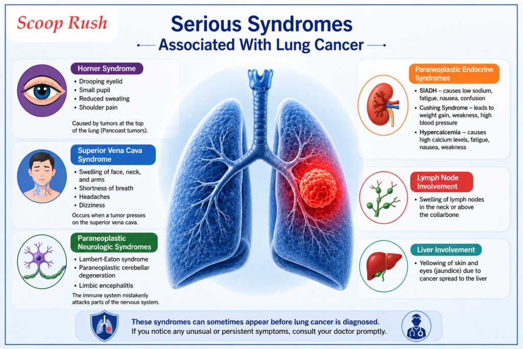 Serious Syndromes Associated With Lung Cancer |scooprush