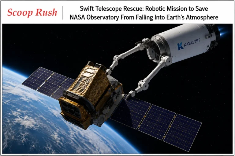Swift Telescope Rescue: Robotic Mission to Save NASA Observatory From Falling Into Earth’s Atmosphere
