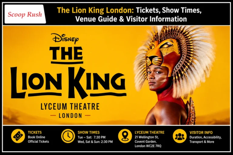 The Lion King London: Complete Guide to Tickets, Show Times, Venue & Visitor Information