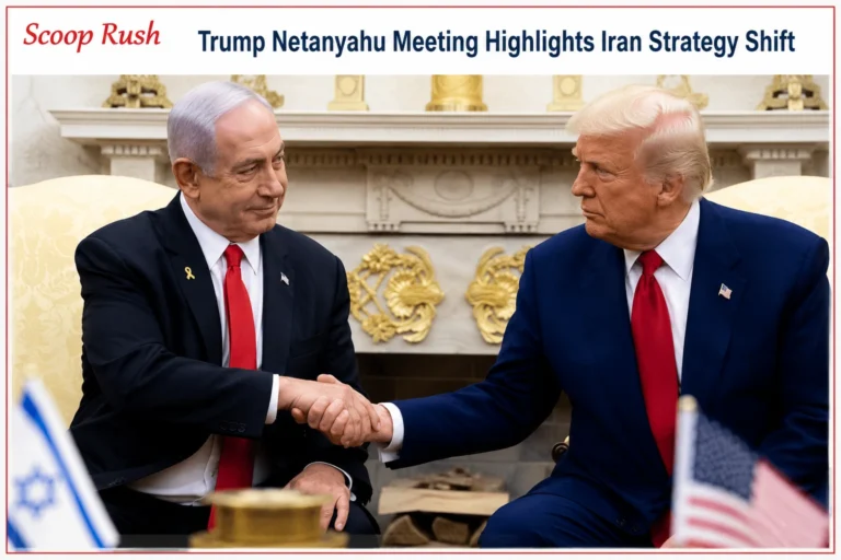 Trump Netanyahu Meeting Highlights Iran Strategy Shift