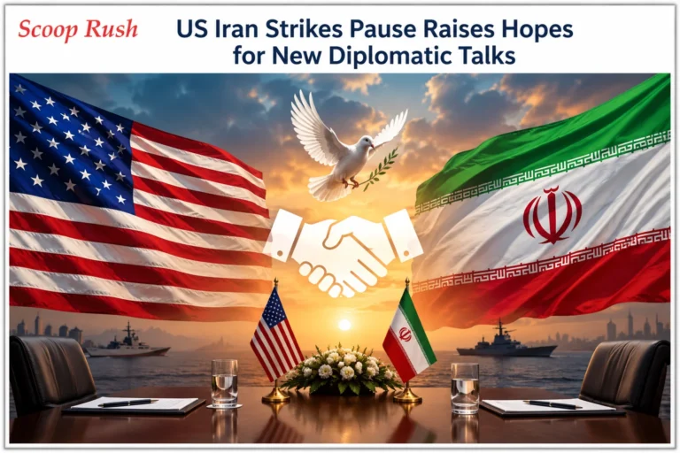 US Iran Strikes Pause Raises Hopes for New Diplomatic Talks