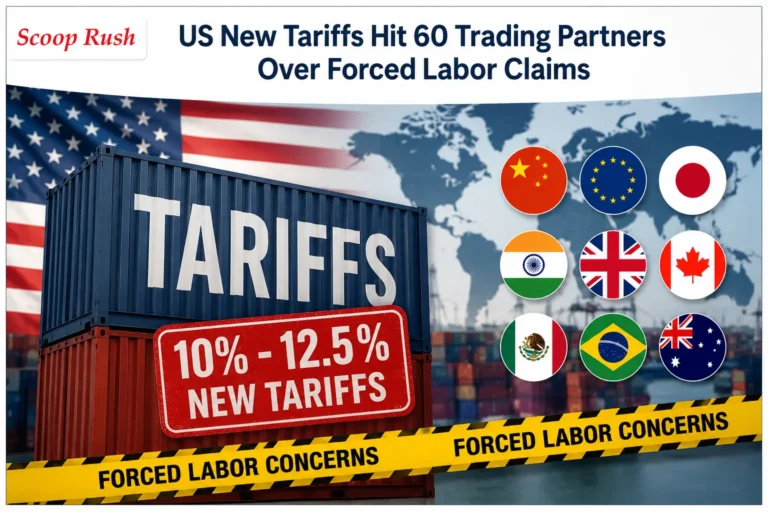 US New Tariffs Hit 60 Trading Partners Over Forced Labor Claims