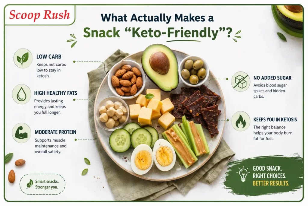 What Actually Makes a Snack "Keto-Friendly"? |Scoop Rush