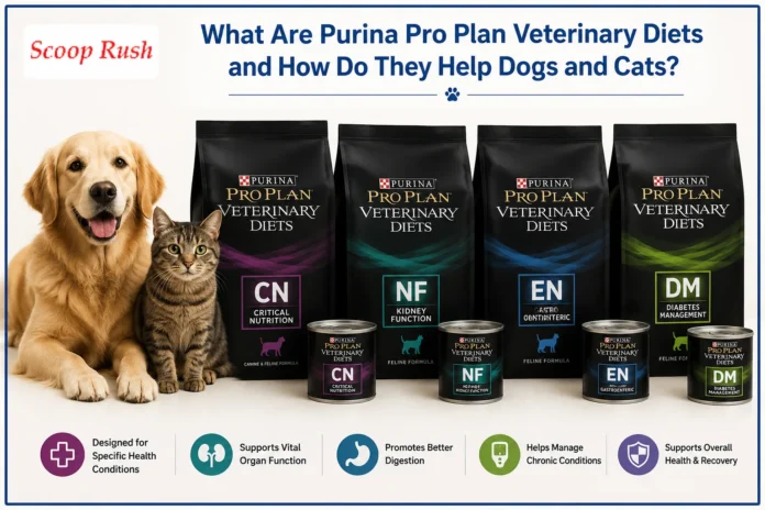 What Are Purina Pro Plan Veterinary Diets and How Do They Help Dogs and Cats?