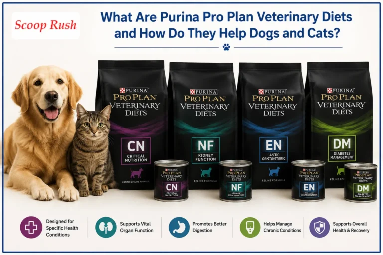 What Are Purina Pro Plan Veterinary Diets and How Do They Help Dogs and Cats?