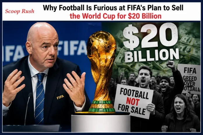 Why Football Is Furious at FIFA's Plan to Sell the World Cup for $20 Billion
