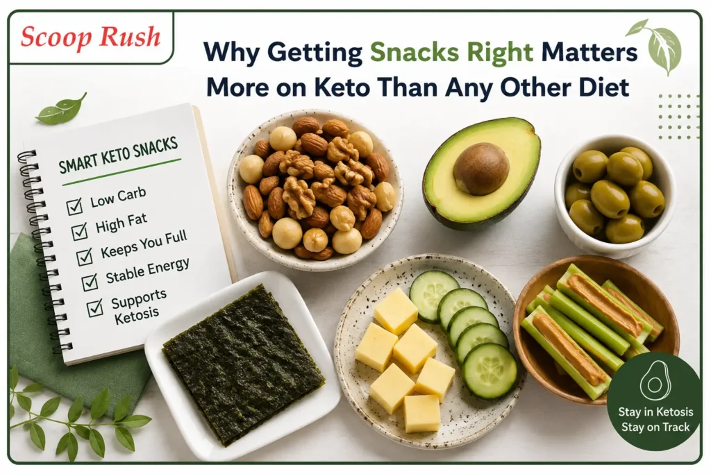 Why Getting Snacks Right Matters More on Keto Than Any Other Diet |scoop Rush