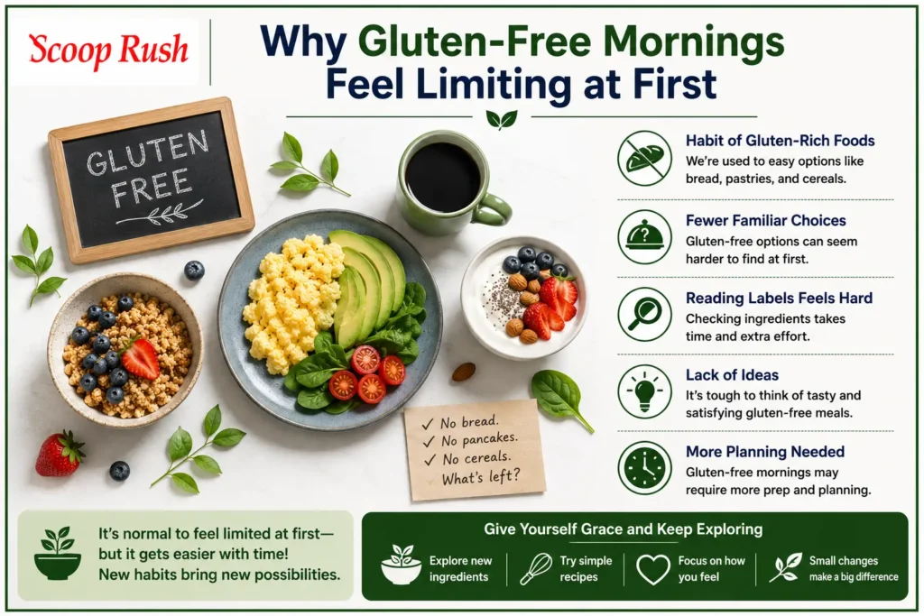 Why Gluten-Free Mornings Feel Limiting at First |Scoop Rush