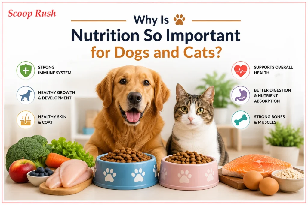 Why Is Nutrition So Important for Dogs and Cats?|Scoop Rush