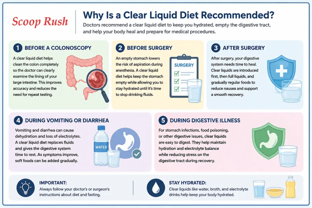 Why Is a Clear Liquid Diet Recommended?|scooprush