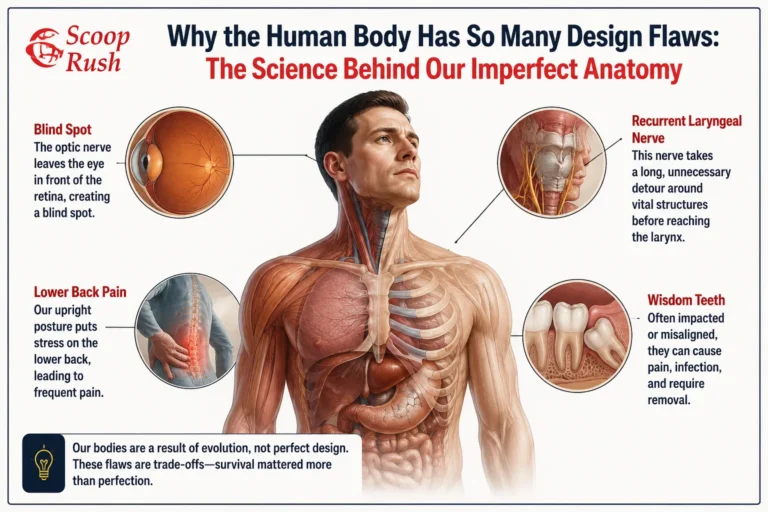 Why the Human Body Has So Many Design Flaws: The Science Behind Our Imperfect Anatomy