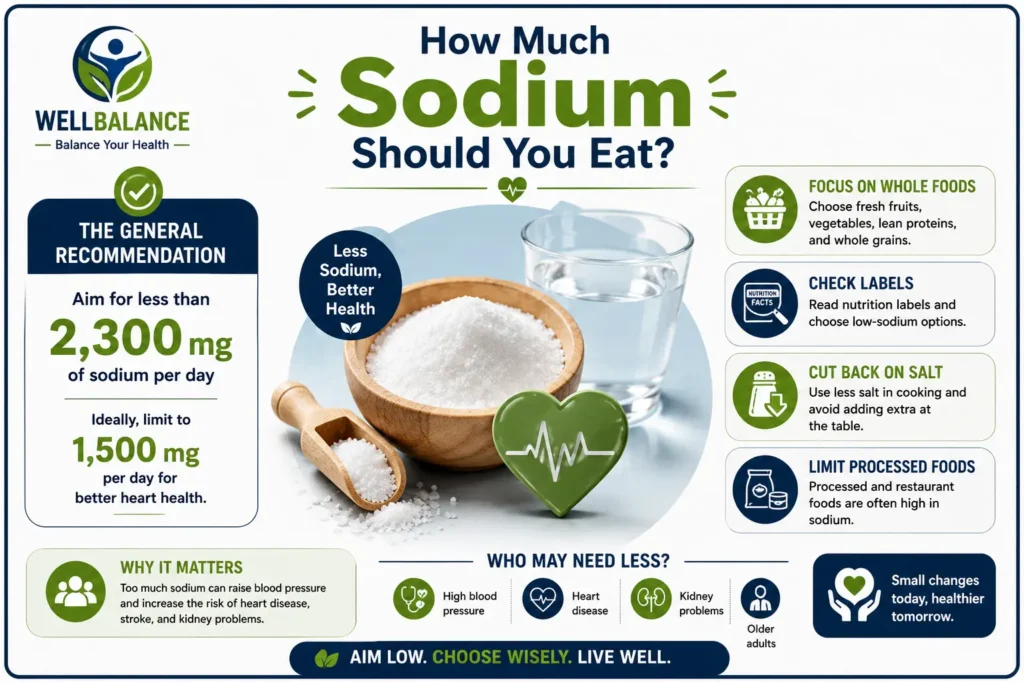 How Much Sodium Should You Eat? |Scoop Rush