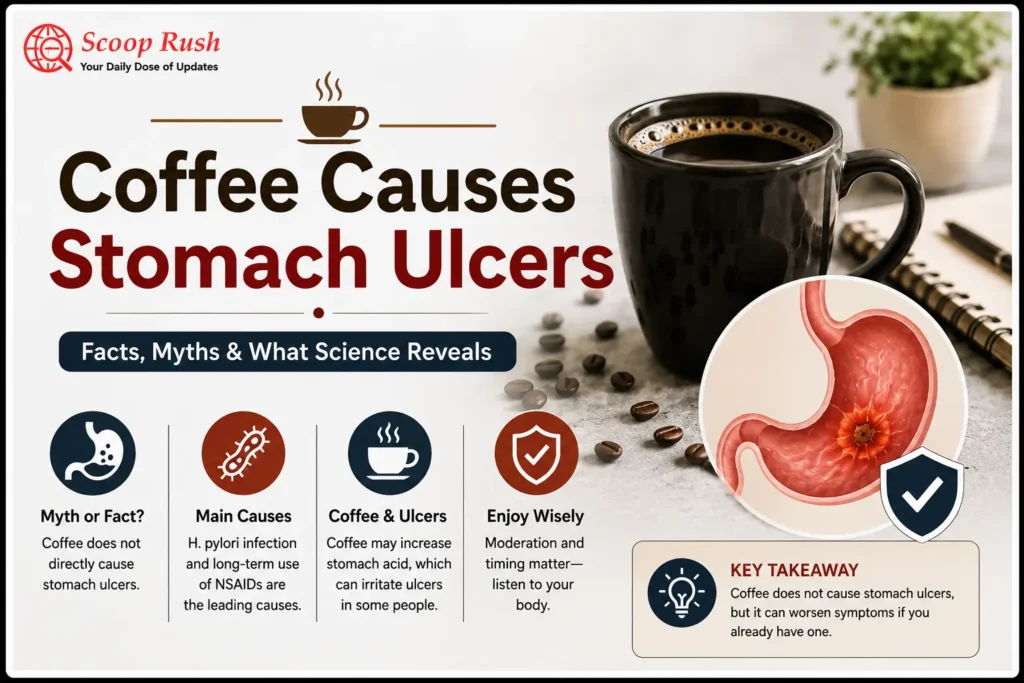 Coffee Causes Stomach Ulcers |scooprush
