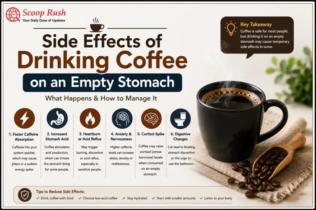 Side Effects of Drinking Coffee on an Empty Stomach |scooprush