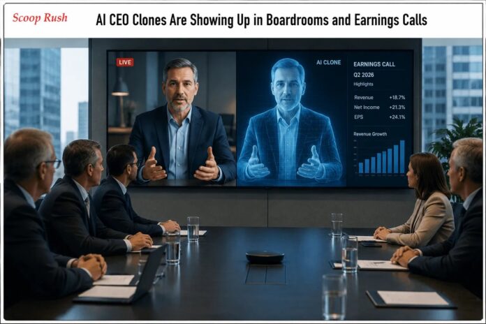 AI CEO Clones Are Showing Up in Boardrooms and Earnings Calls