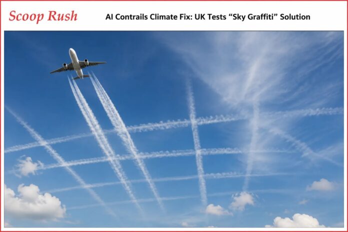 AI Contrails Climate Fix: UK Tests 