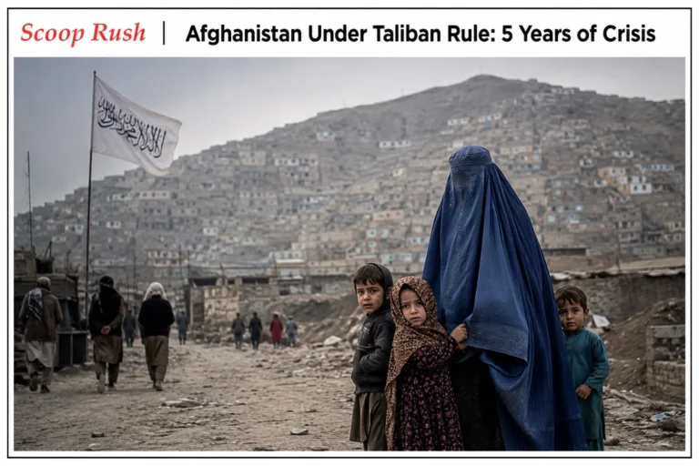 Five Years of Taliban Rule Leave Afghanistan in Crisis
