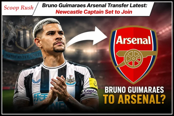 Bruno Guimaraes Arsenal Transfer Latest: Newcastle Captain Set to Join