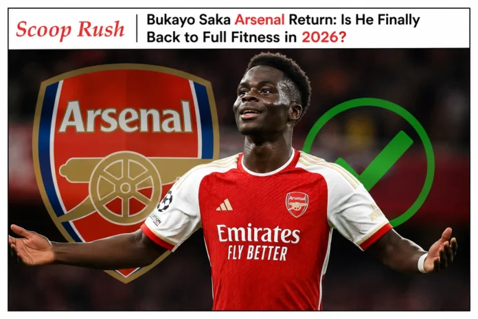 Bukayo Saka Arsenal Return: Is He Finally Back to Full Fitness in 2026?
