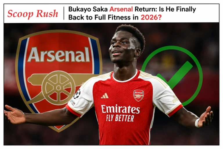 Bukayo Saka Arsenal Return: Is He Finally Back to Full Fitness in 2026?