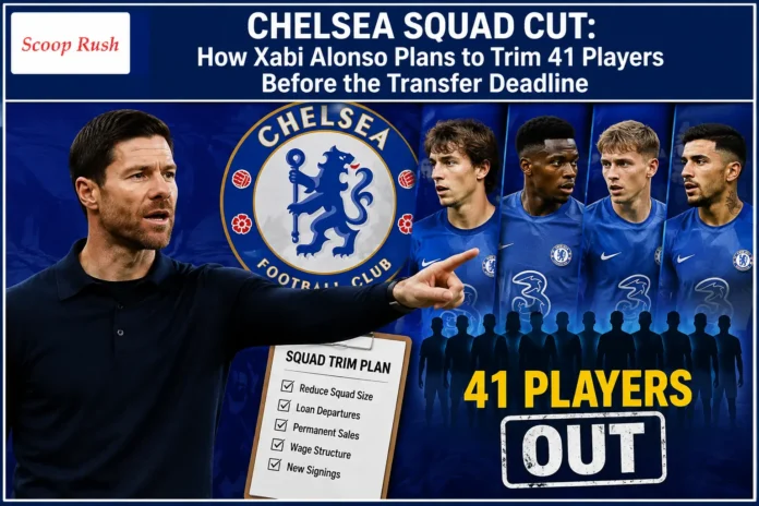 Chelsea Squad Cut: How Xabi Alonso Plans to Trim 41 Players Before the Transfer Deadline