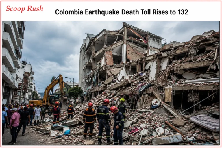 Colombia Earthquake Death Toll Rises to 132 as Rescue Efforts Continue