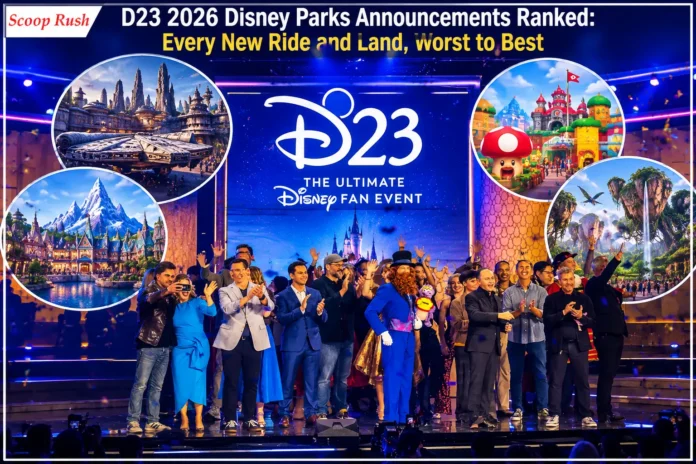 D23 2026 Disney Parks Announcements Ranked: Every New Ride and Land, Worst to Best