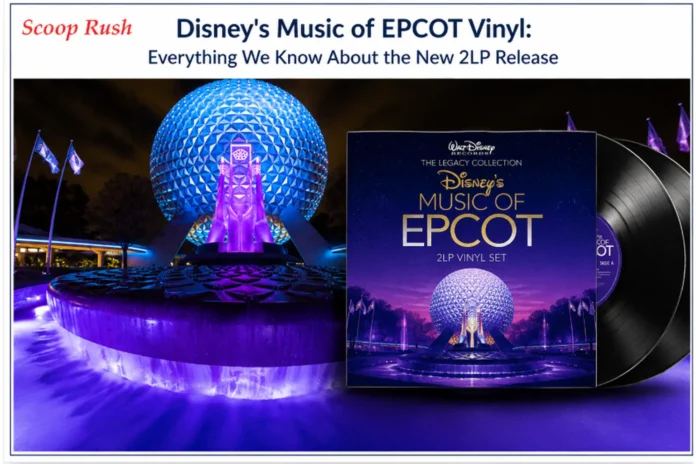 Disney's Music of EPCOT Vinyl: Everything We Know About the New 2LP Release