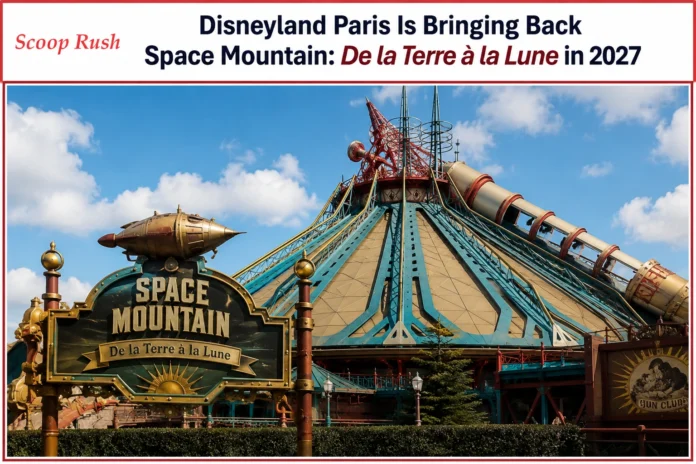 Disneyland Paris Is Bringing Back Space Mountain: De la Terre à la Lune in 2027