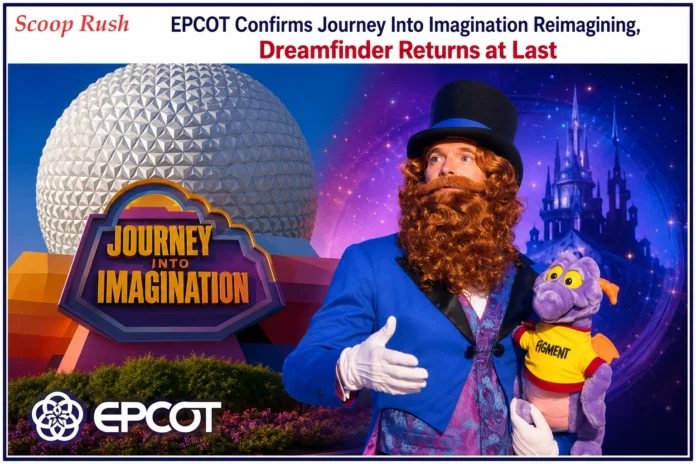 EPCOT Confirms Journey Into Imagination Reimagining, Dreamfinder Returns at Last