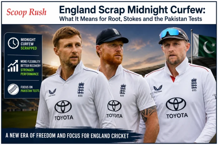 England Scrap Midnight Curfew: What It Means for Root, Stokes and the Pakistan Tests