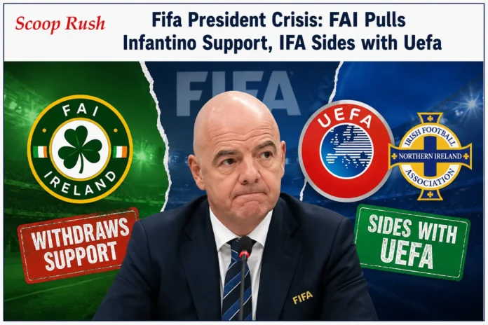 Fifa President Crisis: FAI Pulls Infantino Support, IFA Sides with Uefa