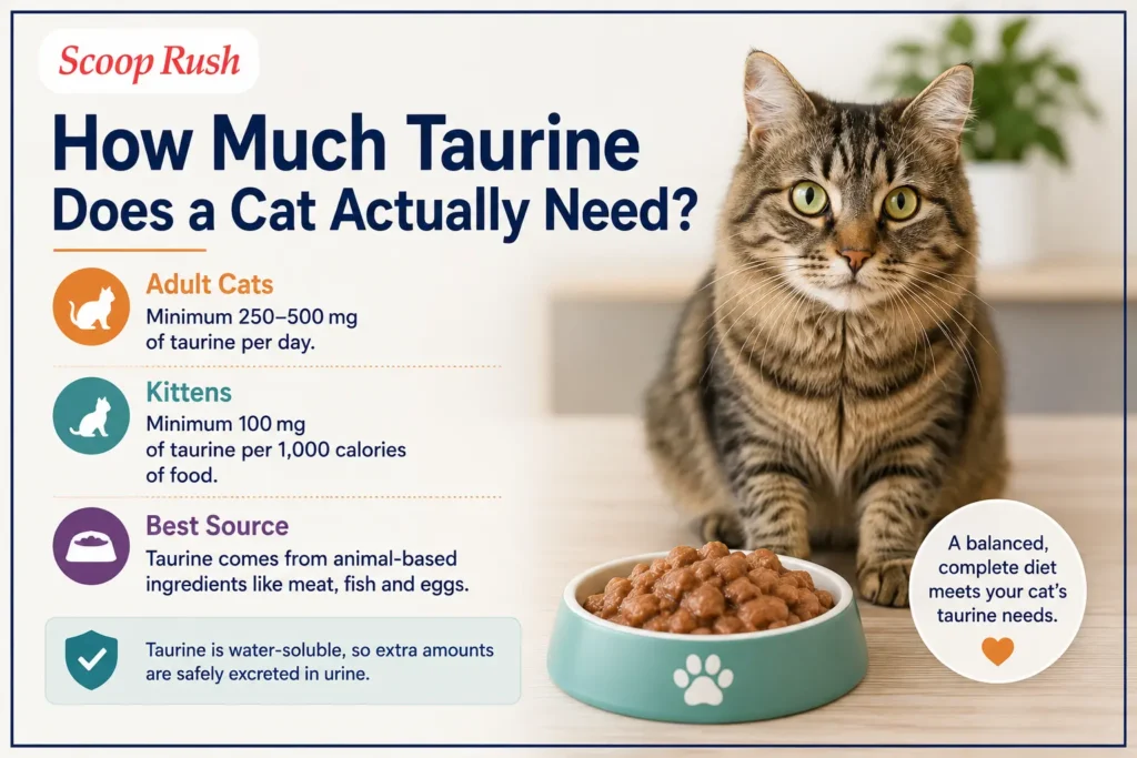 How Much Taurine Does a Cat Actually Need?|Scoop Rush