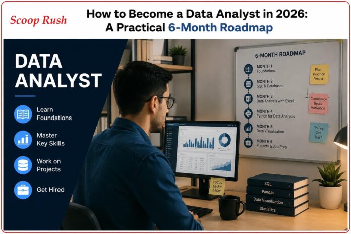 How to Become a Data Analyst in 2026: A Practical 6-Month Roadmap